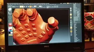 How I bring STL files into Zbrush and some basic editing tools I use often.