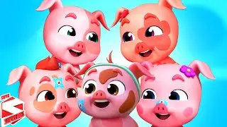 Five Little Piggies Nursery Rhyme & Kindergarten Song by Kids Tv