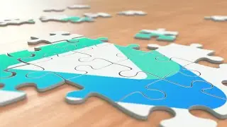 Puzzle Logo Animation