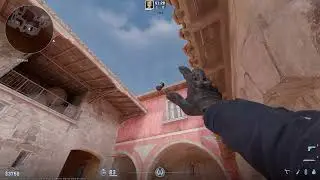 CS2 INFERNO, CT spawn smoke for bottom mid & banana