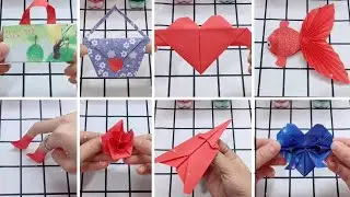 20 Amazing Paper Origami Crafts Compilation: Creative DIY Projects