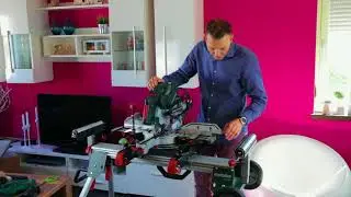 Metabo Kappsäge KGSV 72 xact Sym mit symmetrisch verstellbarem Anschlagsystem