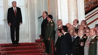 The Playing of the Presidental Fanfare [1994] in The Kremlin with Boris Yeltsin