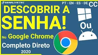 Como descobrir senhas digitadas no Google Chrome No celular - Descobrir senha digitada no Android