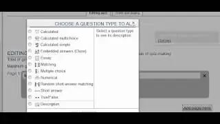 Moodle Lesson 26: Add Quiz Activity