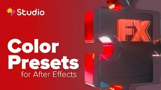 Color Presets Plugin for After Effects. How to use + Free Plugins!