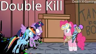 Friday Night Funkin - Double Kill But Pibby Twilight & Rainbow Dash Vs Pinkie Pie (My Cover) FNF MOD