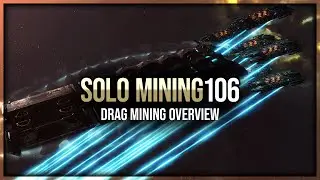 Eve Online - Drag Mining With Orca & Rorqual - Solo Mining - Episode 106