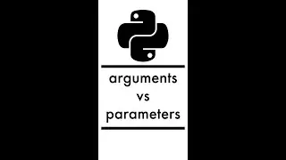 Python Arguments Vs Parameters #shorts #python #pythonforbeginners