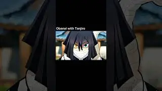 Mitsuri with Tanjiro vs Obanai with Tanjiro [Demon Slayer]S4 ep5#youtubeshorts#ytshorts #demonslayer