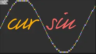 cursin, colorful sine wave, Unicorn and Nyan cat would endorse