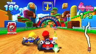 Mario Kart Arcade DX - Walkthrough Gameplay on a real Arcade Machine (4K)