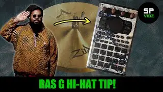 Make better LOFI drum loops with this SIMPLE Ras G Technique!