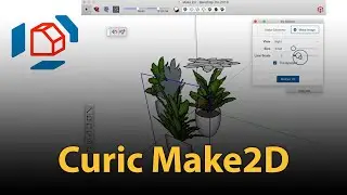 Curic Make2D is now available! Make 2D Objects for SketchUp