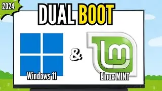 How to DUAL BOOT Windows 11/10 with Linux MINT 22 - Step by Step