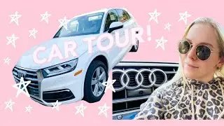 2020 AUDI Q5: NEW CAR TOUR | LUXURY CAR TOUR | MY CAR ESSENTIALS | AMAZON CAR ORGANIZATION |