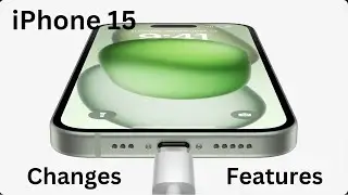 iPhone 15  event changes and features
