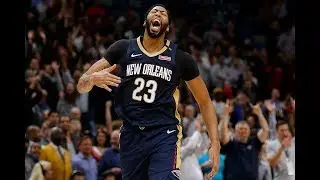 Anthony Davis Baptizes Jarrett Allen