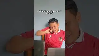 Menang sombong, kalah pun harus sombong 😅 Indonesia 2 - 1 Argentina #timnasindonesia #parodi #pov