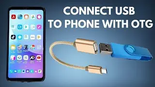 How to connect a USB Pen Drive to Android Using USB OTG to transfer photos, documents...