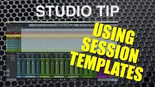 Studio One 3 Session Templates - Set Up & Review