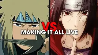 Minato vs Itachi | Behind the Scenes