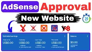 Unlimited AdSense Dashboard With New Method | Instant AdSense Approval in 24 Hour