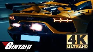 F1 SOUND LAMBORGHINI AVENTADOR SVJ GINTANI EXHAUST | TOPCAR PERFORMANCE | DD Media [4K]