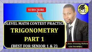 010A – OLEVEL MATH CONTEST PRACTICE – TRIGONOMETRY PART 1 | FOR SENIOR 1 & 2