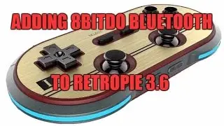 RetroPie 3.6: Using 8bitdo bluetooth controllers