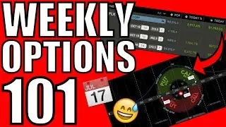 How To Trade WEEKLY OPTIONS For Beginners + STOCKS TO WATCH