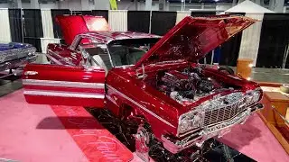 1964 Impala Lowrider “ Karma 64” at Las Vegas Super Show.