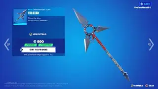 One of the BEST Rarest Pickaxes are BACK in the Fortnite Item Shop!