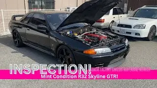 I inspected the cleanest R32 Omori Skyline GTR ever