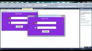 💡 How to Create a Login Form Using C# .NET | Hindi Tutorial | #CODERBABA Part-1