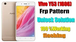 Vivo Y53 (1606) Frp Pattern Unlock Solution 100 %Working | Mobile Tech Channel