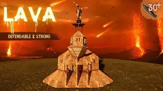 LAVA • Strong & Defendable solo/duo Bunker Base • RUST