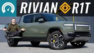 Перший RIVIAN R1T в Україні. Повний огляд електро-пікапа Rivian