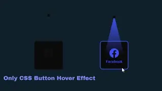 Pure CSS Hover Cool Animation Effect 2024 | Pure Html & CSS button Hover Aniamation Effect