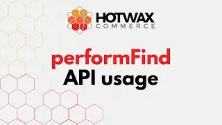 How to use performFInd API?