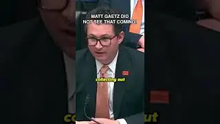 OOPS: Matt Gaetz accidentally throws Trump UNDER THE BUS during hearing