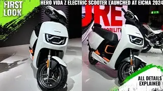 Hero  Electric Vida Z Launch 💫 price, Features & Launching date ! hero Vida Z 2024