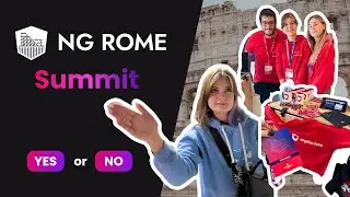 🎥 VLOG. NG Rome Summit 2023: YES or NO?