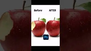 Clone an Apple |clone source in photoshop| clone stamp tool in photoshop| #utubeshorts #shorts