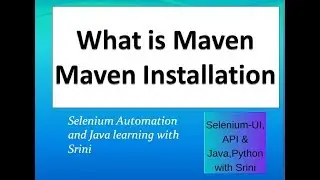 #Maven#MavenTutorial What is Maven | Download Maven and Install | Create Maven Project in Eclipse