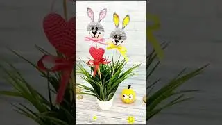 🐰👉🏻 Символ 2023 года - МК Вязаный ЗАЙЧИК крючком 🤩👍 Также МК Лось, Тигр и др 🤩👍