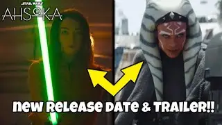 NEW AHSOKA RELEASE DATE & TRAILER | Reaction and Breakdown