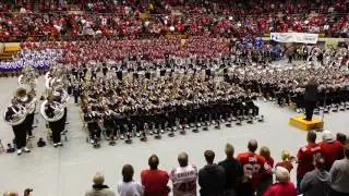 Campus Chimes and Carmen Ohio at Skull Session Ohio State Marching Band 11 26 2016 OSU vs MI