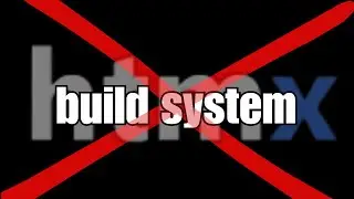 NO BUILD SYSTEM FOR HTMX???? | Prime Reacts