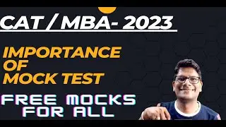 Importance of Mock Test | CAT preparation and IPMAT preparation